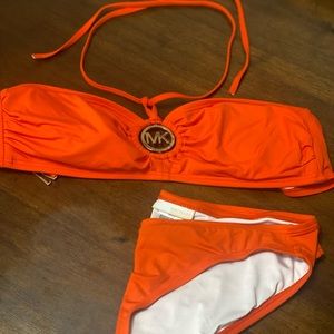 Orange Michael Kors bikini